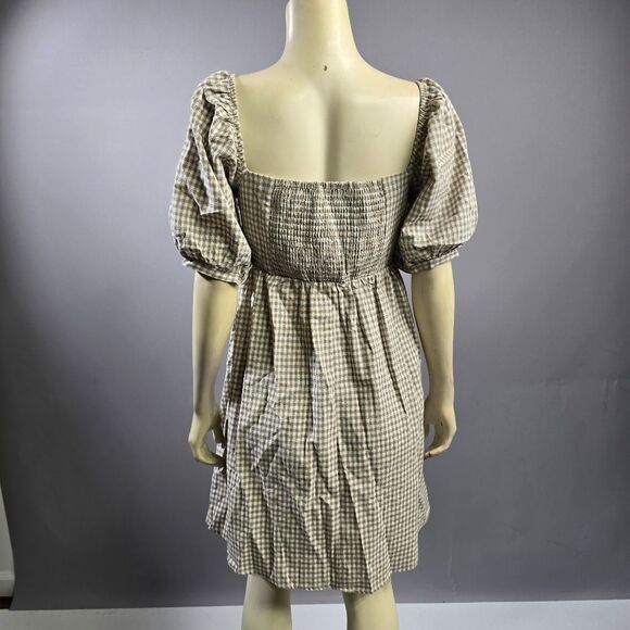 Pomander Place Smocked Mini Dress R7 - Picture 3 of 4